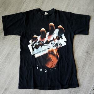 Judas Priest 2009 30th Anniversary T-Shirt Mens Small Tour Dates British Steel